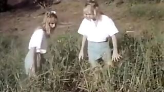 Classic Porn In The Forest With Two Ladies